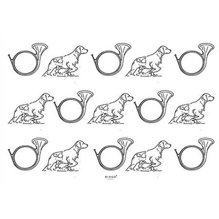 TOVAGLIETTE DA CUCINA BINGO COLLECTION CHASSE