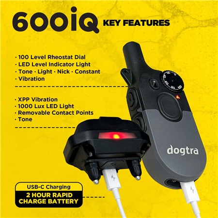 TRAINING COLLAR DOGTRA 600IQ 1