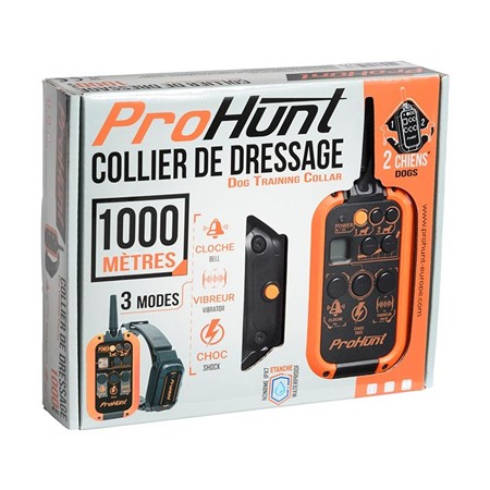 TRAINING COLLAR PROHUNT POUR CHIEN