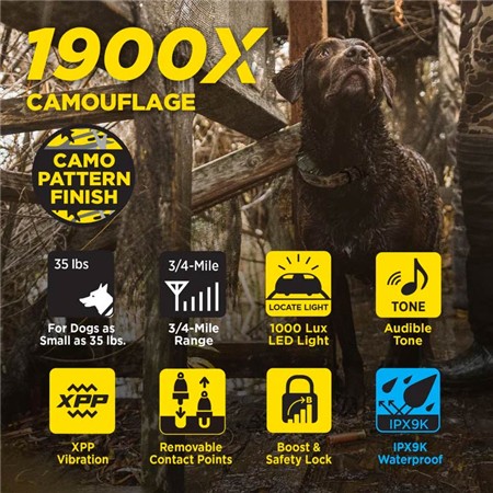 TRAININGSHALSBAND DOGTRA 1200X CAMO KIT 1