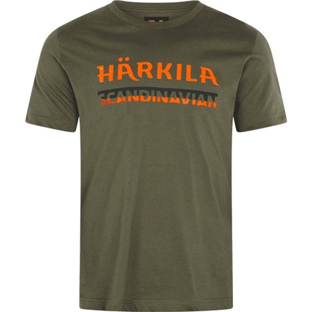 Tricou Cu Mâneci Scurte Pentru Bărbați Harkila Mc Scandinavian - Frunză De Viță-De-Vie