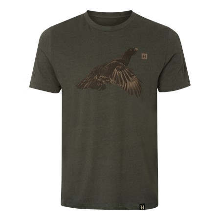 Tricou Cu Mâneci Scurte Pentru Bărbați Harkila Topp - Forest Night