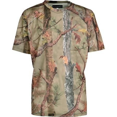 Tricou Cu Mâneci Scurte Pentru Bărbați Percussion Palombe - Ghost Camo Forest
