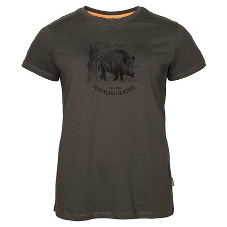 Tricou Damă Pinewood Wild Boar W - Maro