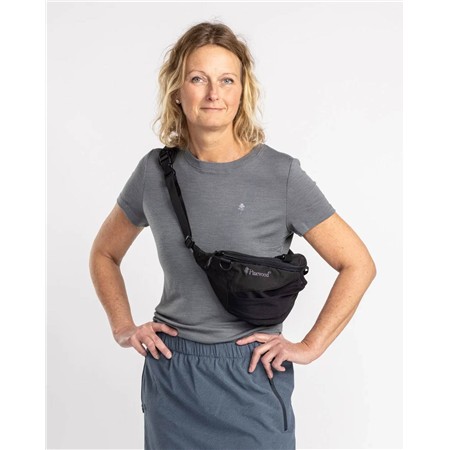 ΤΣΑΝΤΆΚΙ ΜΈΣΗΣ PINEWOOD CROSS WAIST - ΜΑΎΡΟ