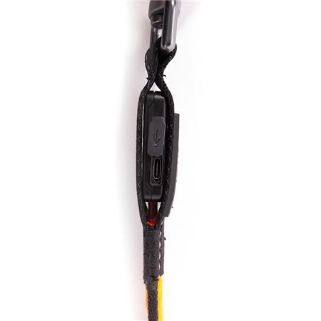 UDTRÆKKELIG LYSENDE HUNDELINE NYLON USB