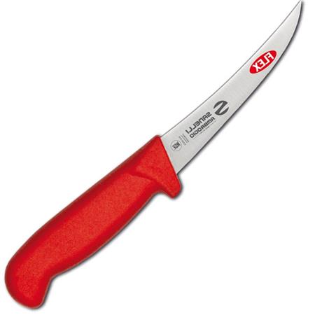 Uitbeningsmes Tom Press Flexibele Rvs Bocht Sanelli Ambrogio - Rojo - Rood