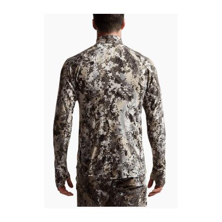 UNDERTØJ TIL MÆND SITKA CORE MERINO 220 HALF-ZIP MAILLOT - OPTIFADE ELEVATED II