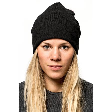 UNISEX HUE WOOLPOWER CAP 400 - SORT