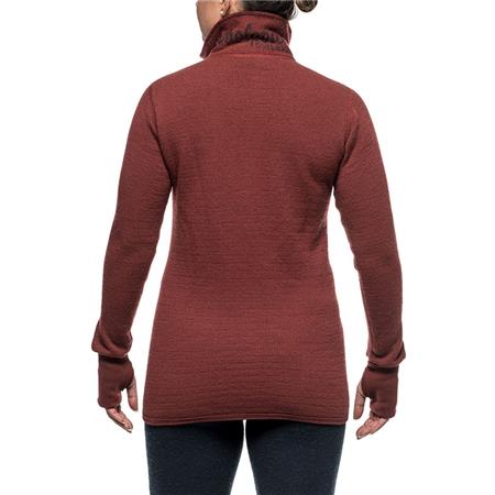 UNISEX JACKET WOOLPOWER FULL ZIP JACKET 400 - RUST RED