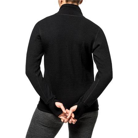 UNISEX JACKET WOOLPOWER FULL ZIP JACKET 600 - BLACK