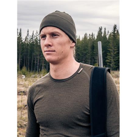 UNISEX KORTÆRMET T-SHIRT WOOLPOWER TEE LITE - GRØN