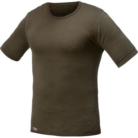 Unisex-Kurzarm-T-Shirt Woolpower Tee 200 - Grün
