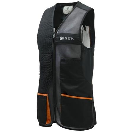 Unisex Lerdueskydningsvest Beretta Uniform Pro 20.20 - Sort/Orange