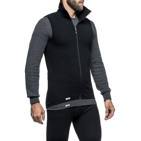 UNISEX ÆRMELØS VEST WOOLPOWER VEST 400 - SORT