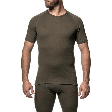 UNISEX SHORT-SLEEVE TEE SHIRT WOOLPOWER TEE LITE - GREEN