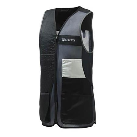 Unisex Skytteväst Beretta Uniform Pro 20.20 Cotton - Svart/Grå