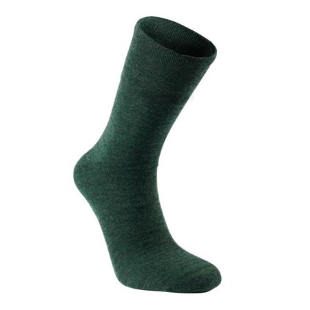 Unisex Sokker Woolpower Liner Classic - Grøn