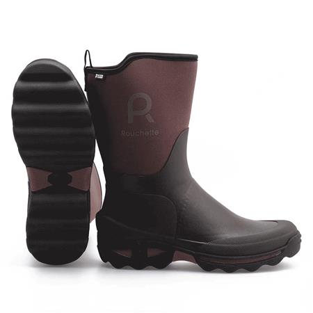 UNISEX-STØVLER ROUCHETTE CLEAN GARDEN - BRUN