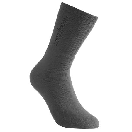 Unisex Strømper Woolpower Classic Logo 400 - Grå