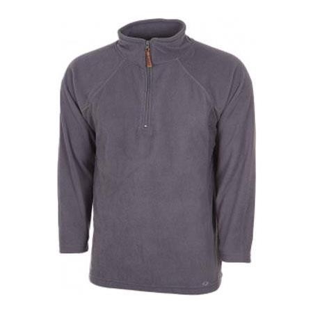 Unisex-Sweatshirt Bartavel Polder Fleece - Grå