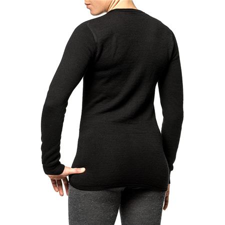UNISEX UNDERTØJ WOOLPOWER CREWNECK 200 - SORT