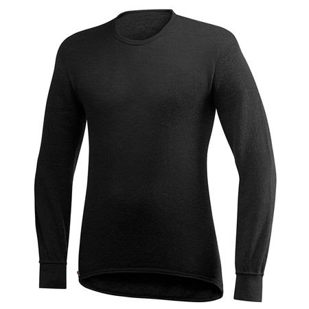 Unisex Undertøj Woolpower Crewneck 200 - Sort