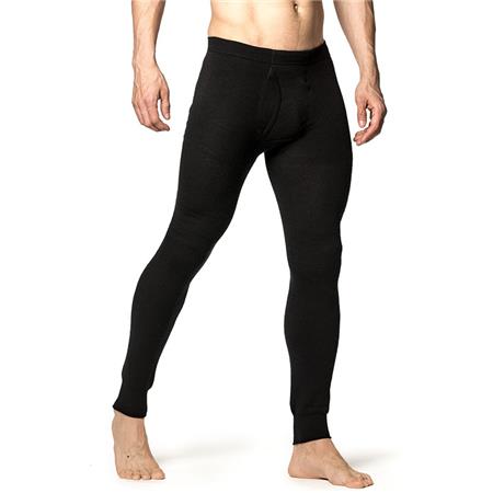 Unisex Undertøj Woolpower Long Johns 200 Med Gylp - Sort