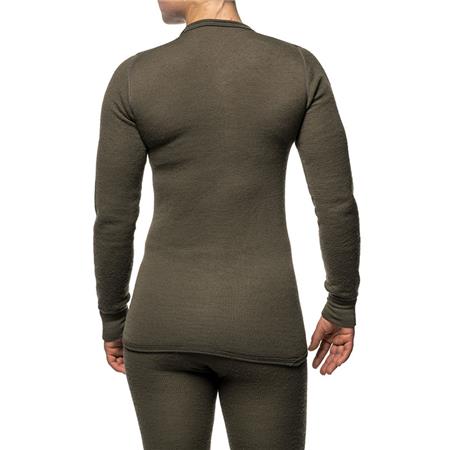 UNISEX UNDERWEAR WOOLPOWER CREWNECK 200 - GREEN