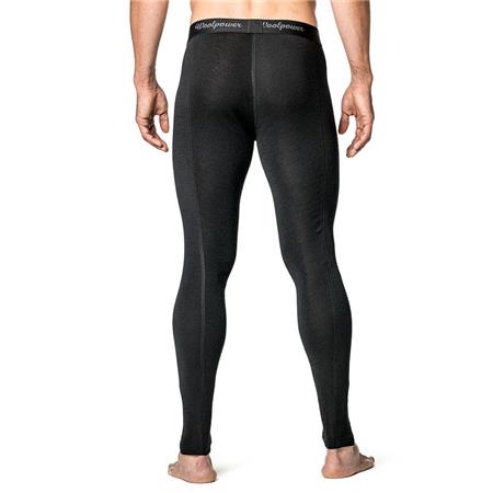 UNISEX UNDERWEAR WOOLPOWER LONG JOHNS M´S LITE - BLACK