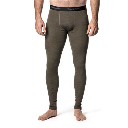UNISEX UNDERWEAR WOOLPOWER LONG JOHNS M´S LITE - GREEN