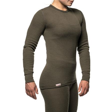 UNISEX-UNTERWÄSCHE WOOLPOWER CREWNECK 200 - GRÜN