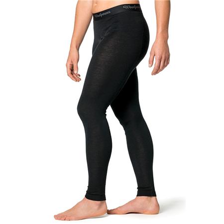 Unisex-Unterwäsche Woolpower Long Johns M´S Lite - Schwarz