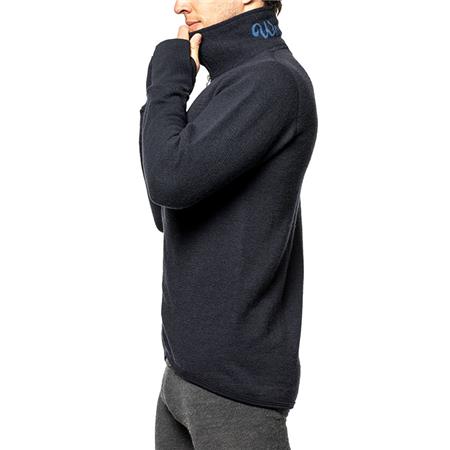 UNISEXJAKKE WOOLPOWER FULL ZIP JACKET 400 - MARINEBLÅ