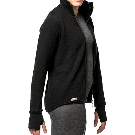 UNISEXJAKKE WOOLPOWER FULL ZIP JACKET 400 - SORT