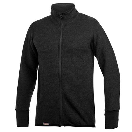 Unisexjakke Woolpower Full Zip Jacket 400 - Sort