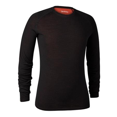Unter Männerkleidung Deerhunter Quinn Merino Unterhemd - Schwarz