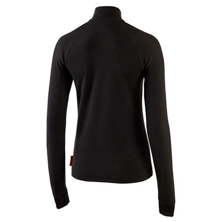 UNTERWÄSCHE FÜR DAMEN DAMART TEE SHIRT THERMOLACTYL COMFORT 4 COL ZIP - SCHWARZ