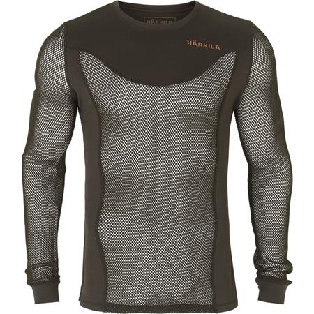 Unterwäsche Herren Harkila Base Mesh Maillot De Corps - Grün/Braun