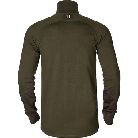 UNTERWÄSCHE HERREN HARKILA BASE WARM UNTERHEMD - GRÜN/BRAUN