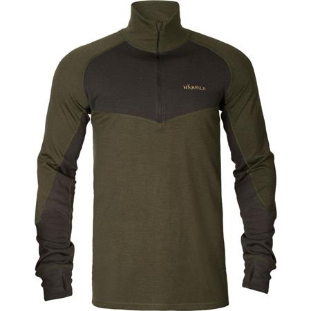 Unterwäsche Herren Harkila Base Warm Unterhemd - Grün/Braun