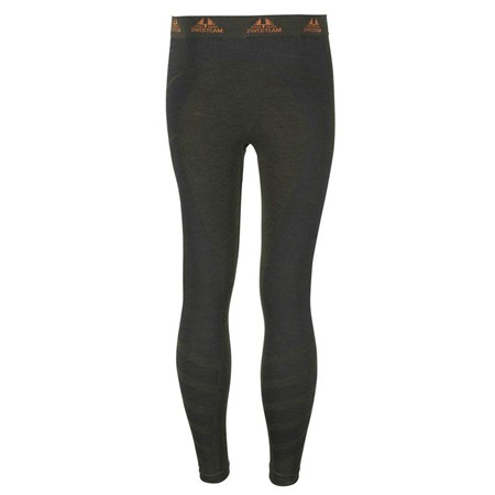 UNTERWÄSCHE HERREN SWEDTEAM TITAN MERINO STRUMPFHOSE - JAGDGRÜN
