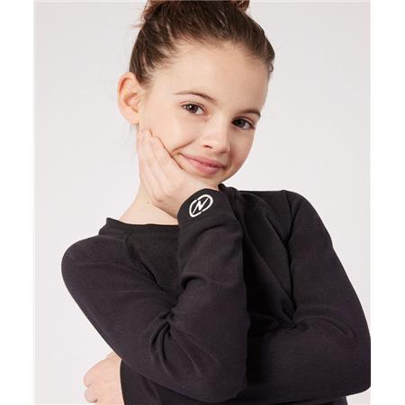 UNTERWÄSCHE JUNIOR DAMART TEE SHIRT THERMOLACTYL COMFORT 4 - SCHWARZ