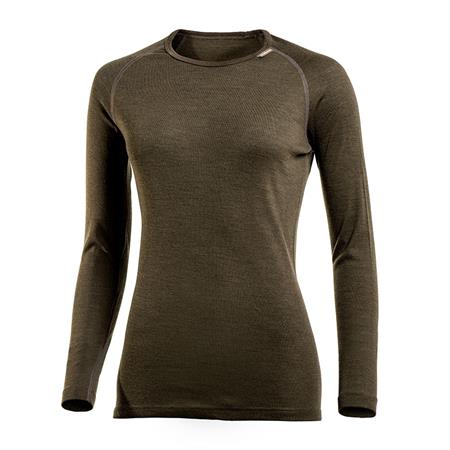 UNTERWÄSCHE UNISEX WOOLPOWER CREWNECK LITE - GRÜN