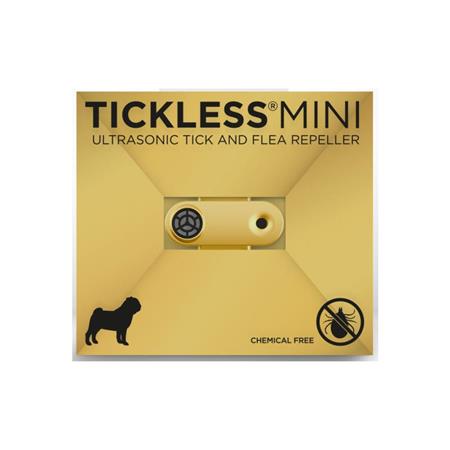 Uppladdningsbar Ultraljudsavvisare Mot Loppor Och Fästingar Tickless Mini Dog