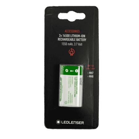 UPPLADDNINGSBART BATTERI LED LENSER 3.7V 1550MAH FÖR IH9R MH7 8