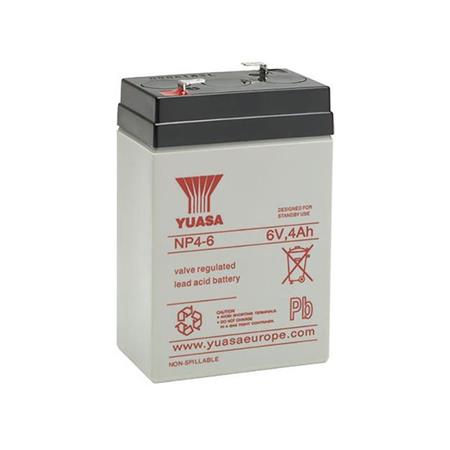 Vandtæt Batteri Yuasa 6V