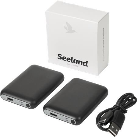 VARMESOKKER SEELAND CELSIUS HEAT - FYRGRØN MELANGE
