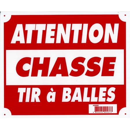 Verkeersbord Europ Arm Attention Chasse Tir À Balles