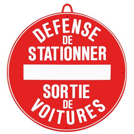 Verkeersbord Januel Verboden Te Parkeren